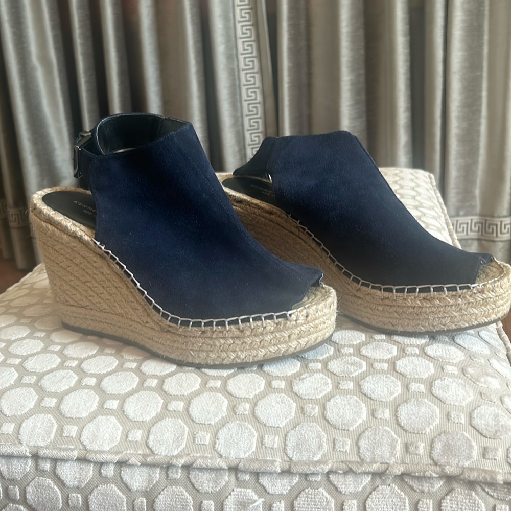 Brand new navy espadrille
